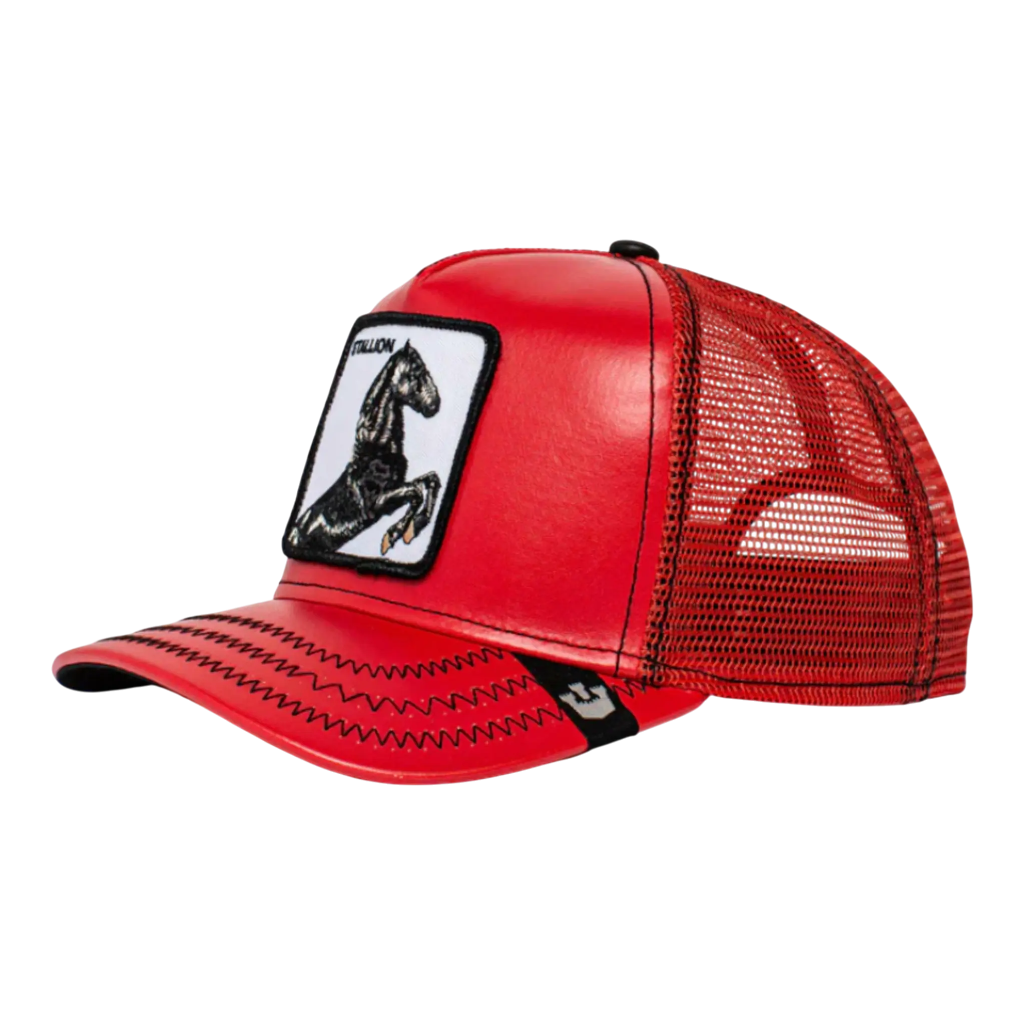 Goorin Bros Cherry Mustang Women Trucker Hat Red