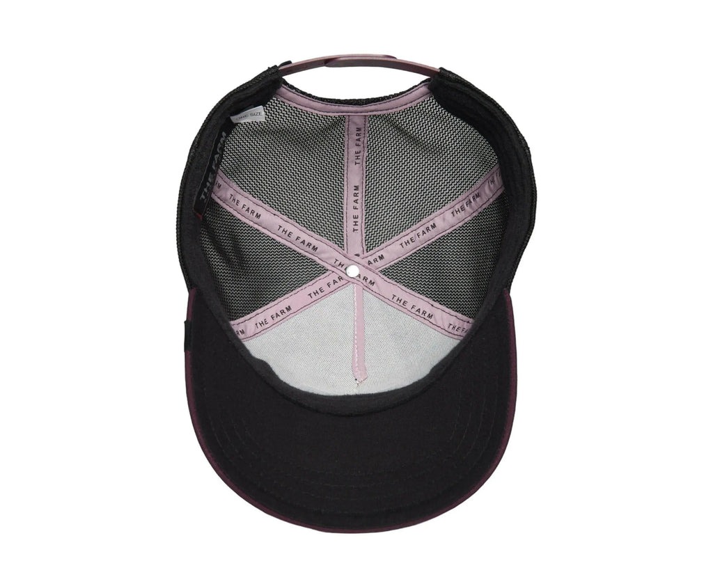 Goorin Bros MVP Panther Women Trucker Hat Purple