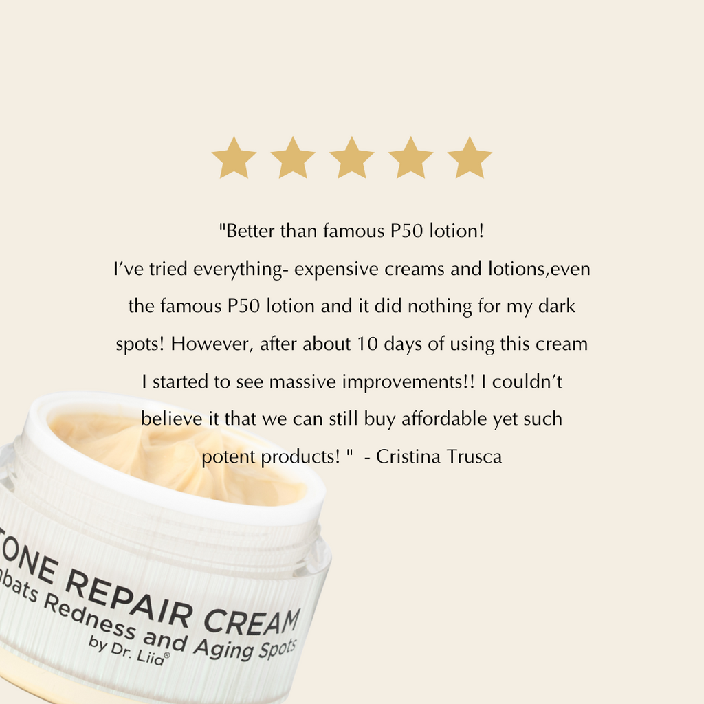 Brightening Vitamin C & Tone Repair Cream Set – Vegan, Gluten-Free Dark Spot & Hyperpigmentation Duo