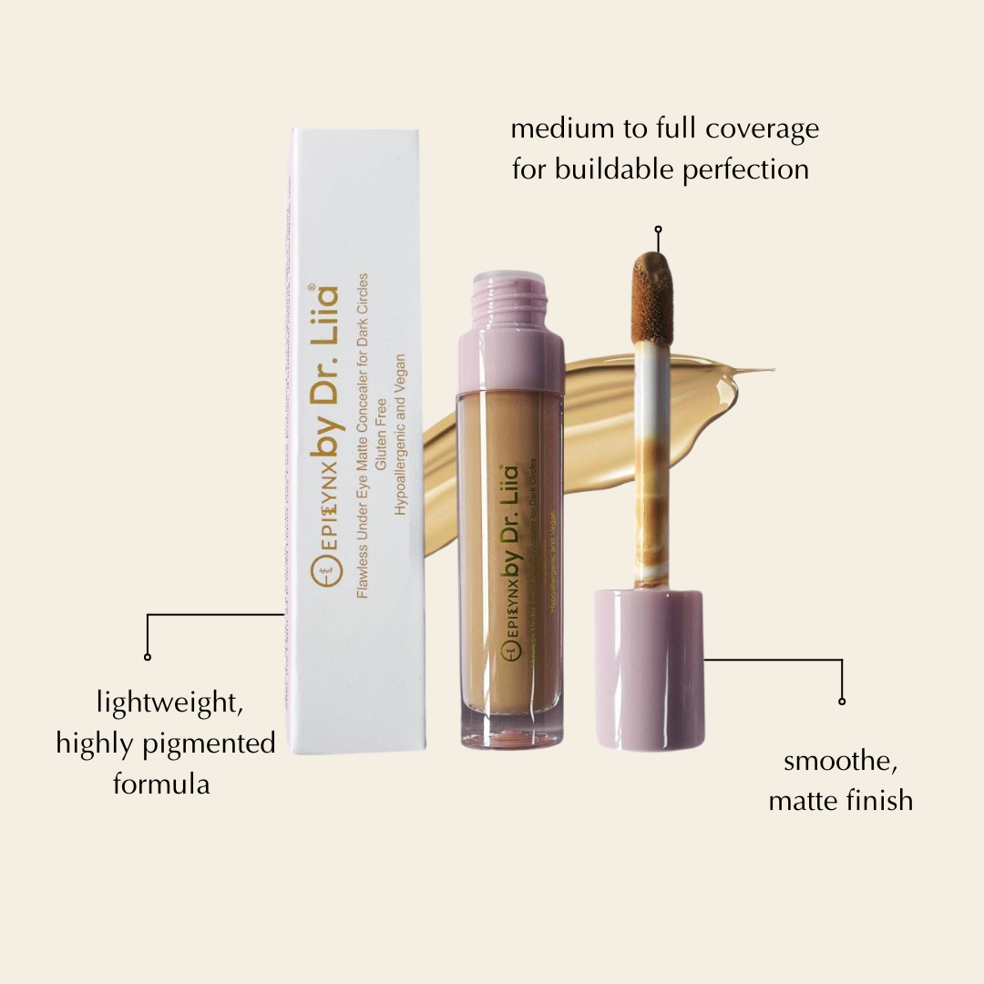 Flawless Matte Concealer – Vegan, Gluten-Free, Full Coverage & Long-Wearing