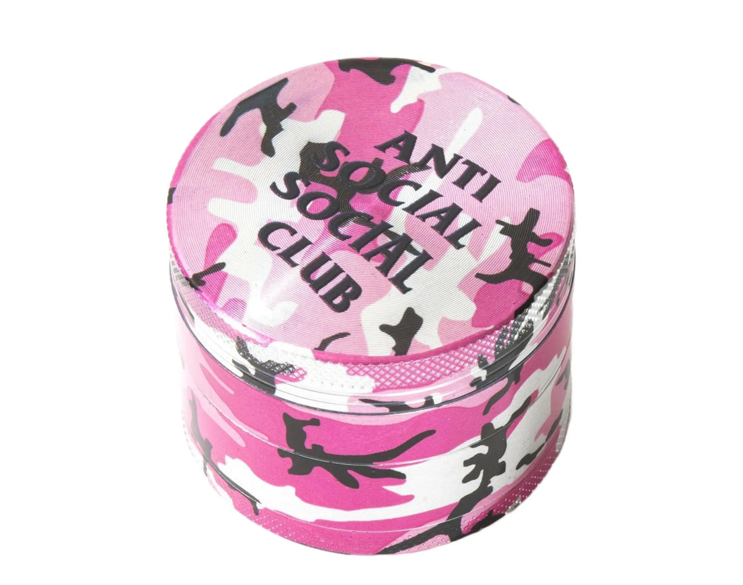 Anti Social Social Club Coffee Table Grinder Pink Camo