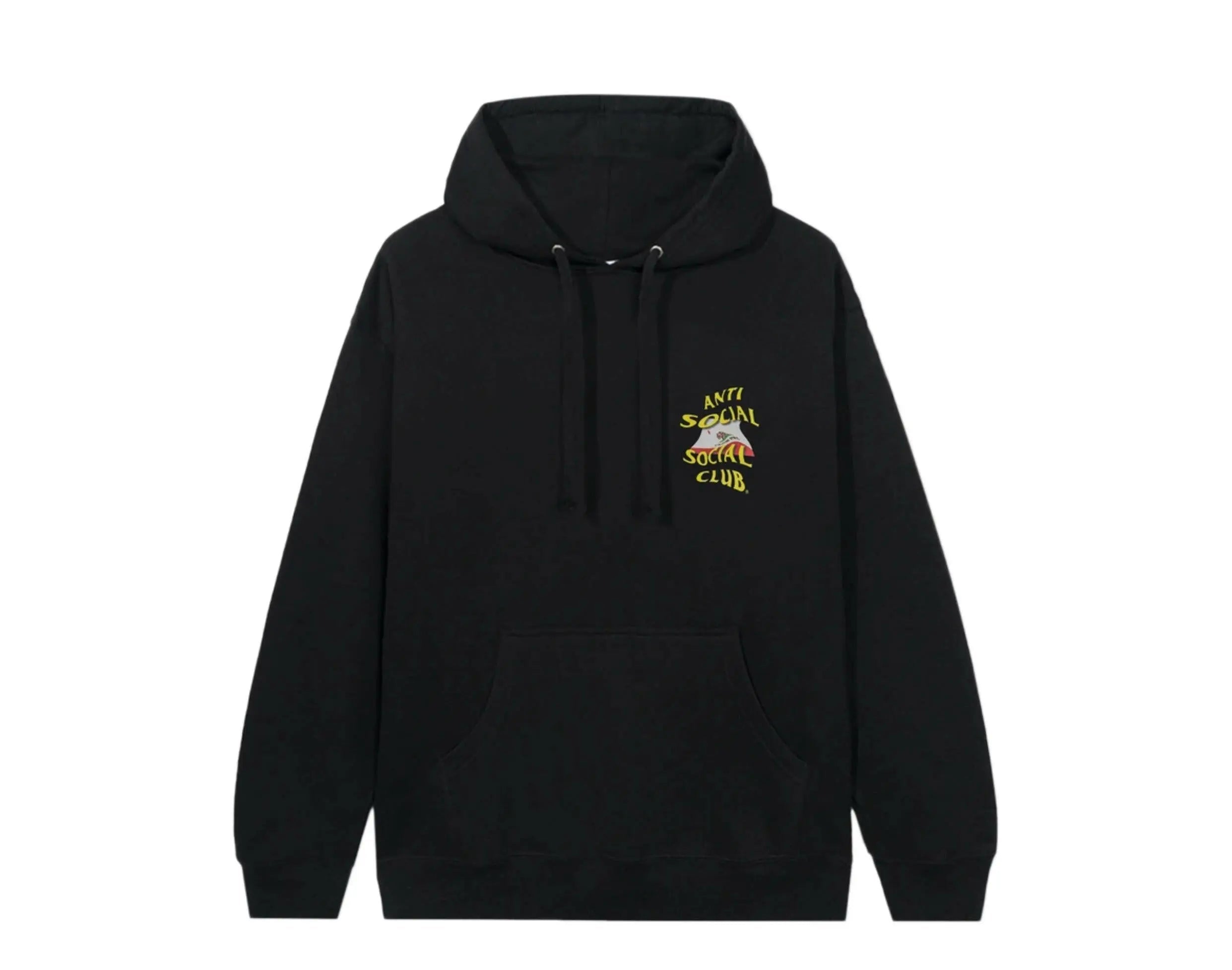 Anti Social Social Club California Men Hoodie Black