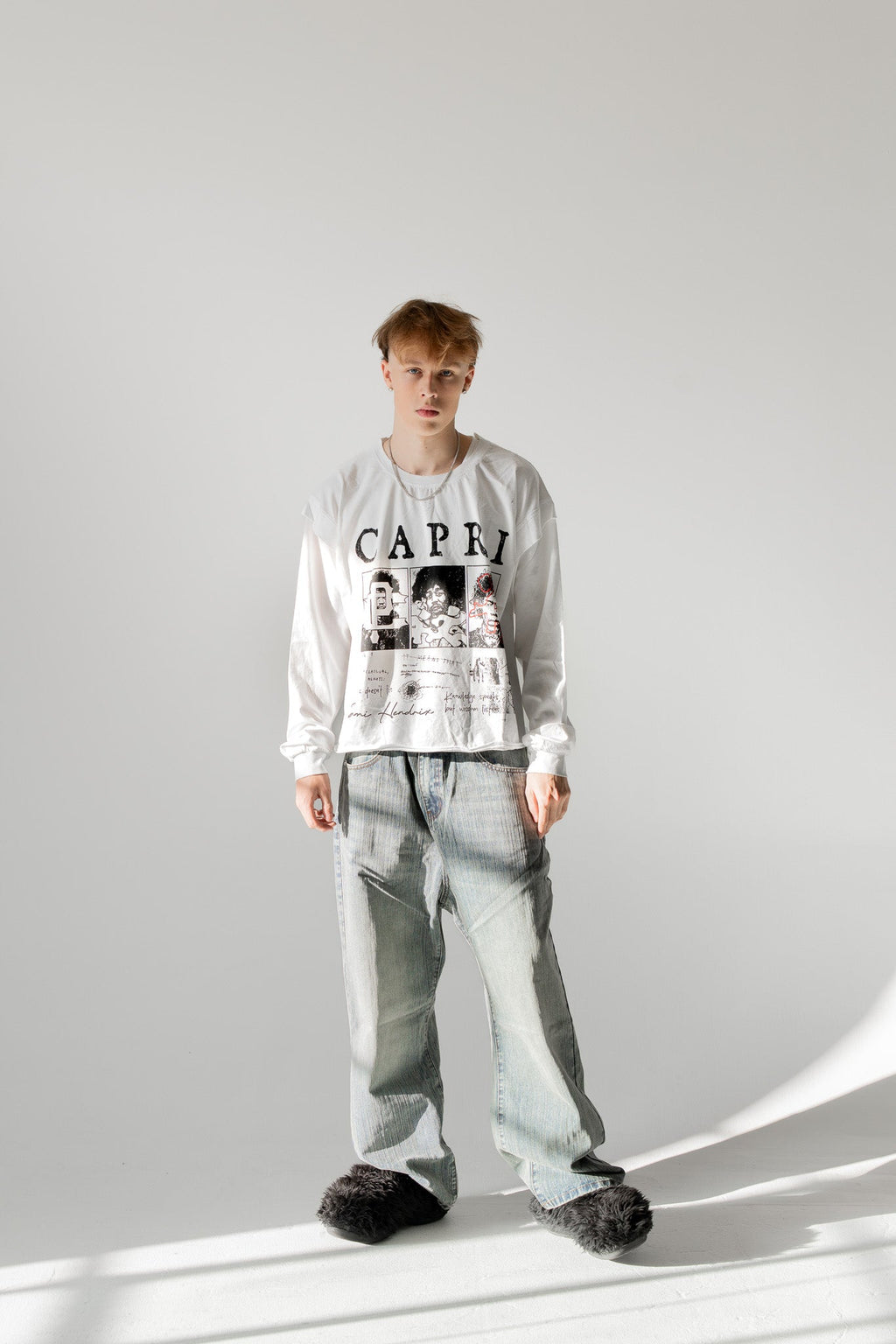 Capri White Long Sleeve