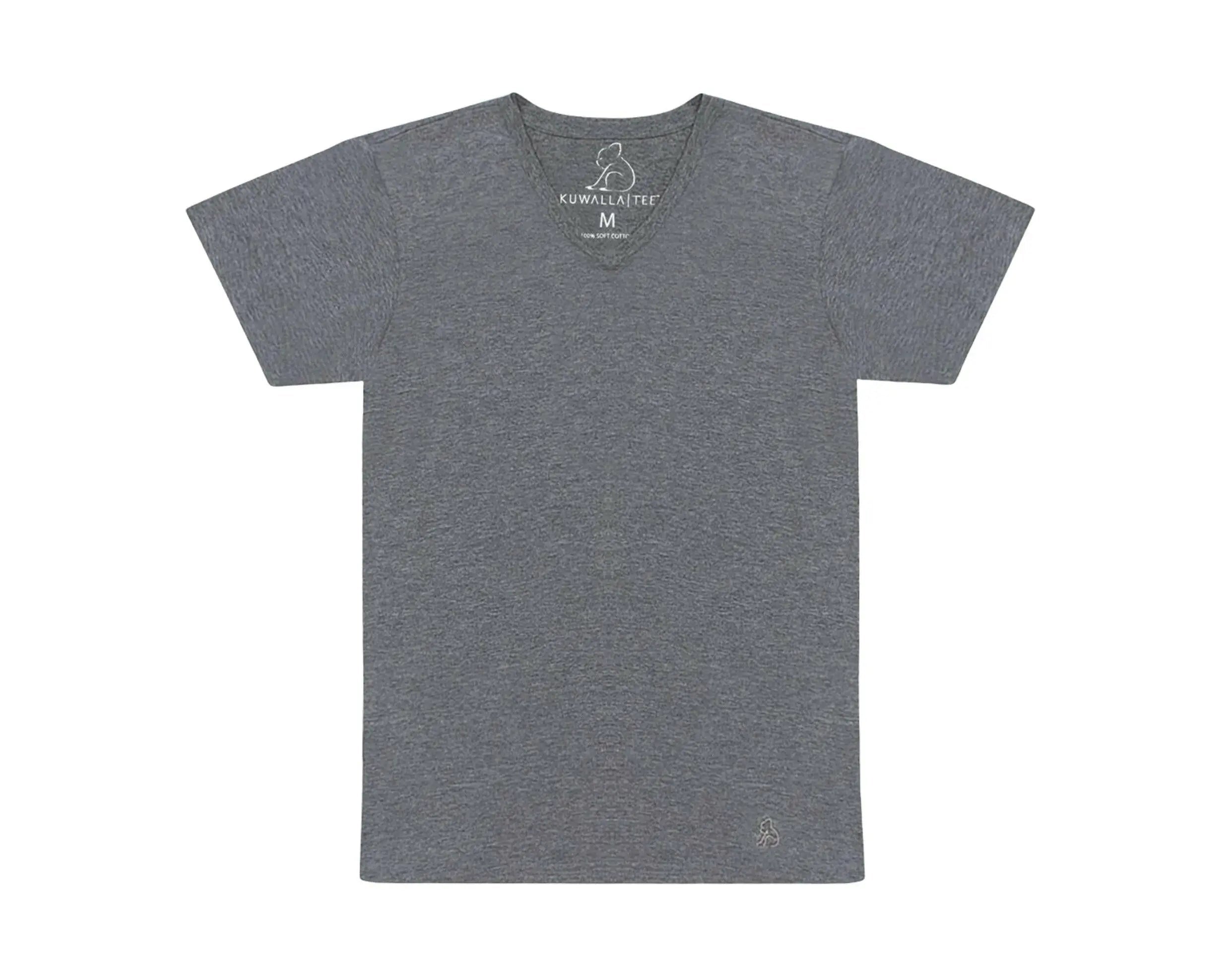 Kuwalla Tee V-Neck Men T-Shirt 3-Pack Pepper Grey