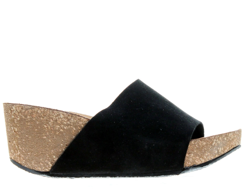 Chocolat Blu Riverside Women Wedge Sandals Black