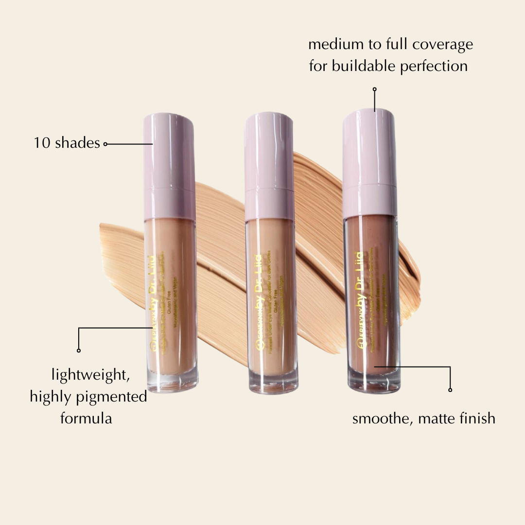 Flawless Matte Concealer – Vegan, Gluten-Free, Full Coverage & Long-Wearing