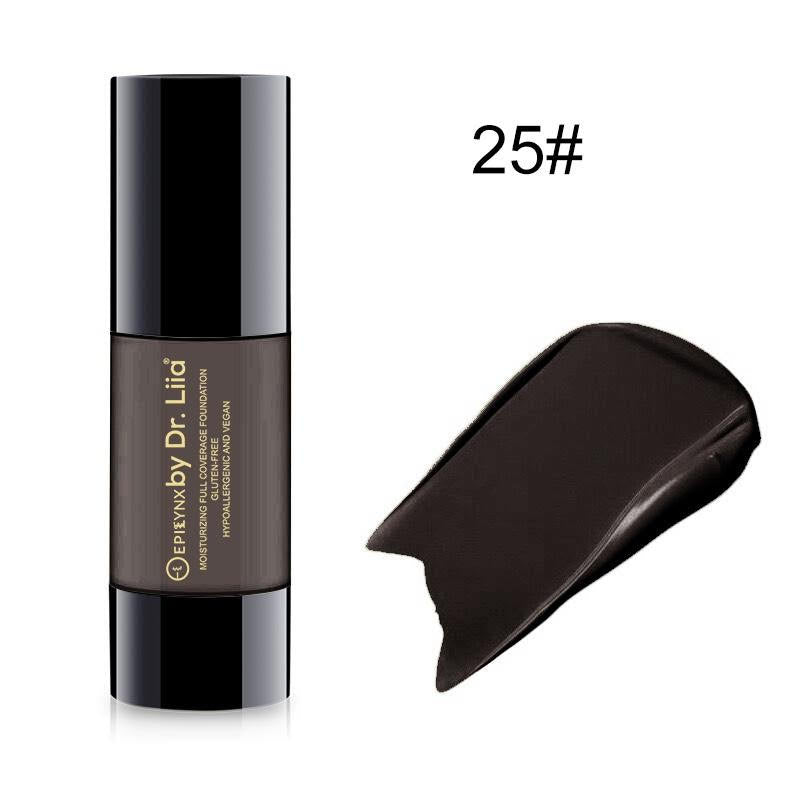 Breathable Full-Coverage Foundation – Dewy Finish, Hydrating, Vegan, Gluten-Free (SPF 15)